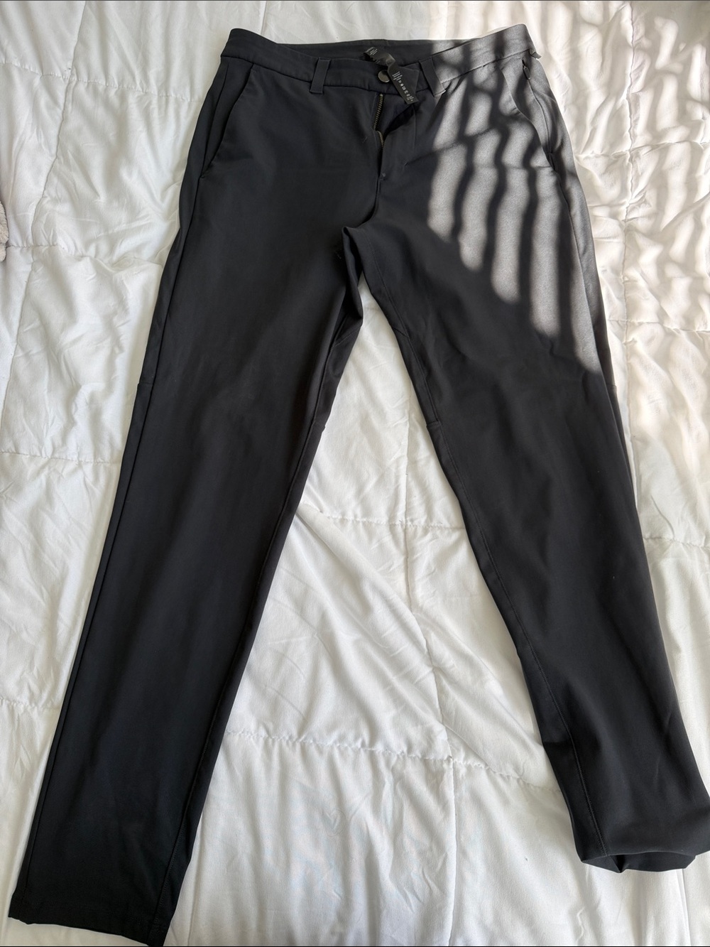 lululemon athletica Men's Navy Slim Performance Dress Pants